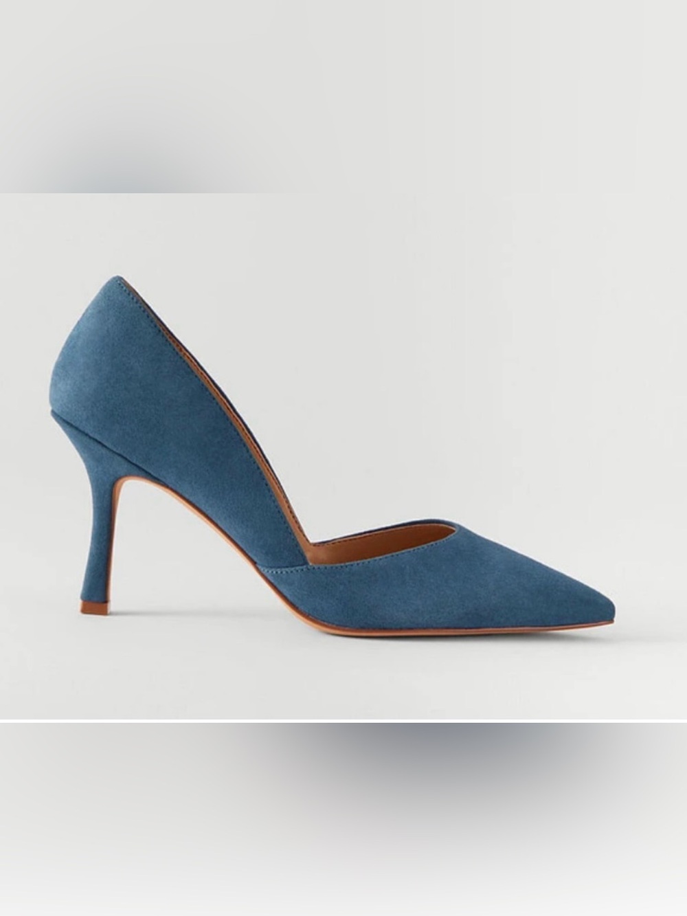 NEW ANN TAYLOR UNDERWATER TEAL AZRA SUEDE LEATHER PUMPS HIGH HEELS SHOES SZ 9.5